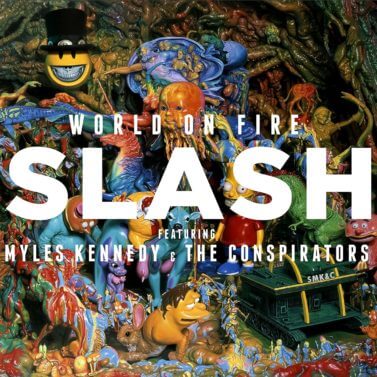 Slash World on Fire Album Cover