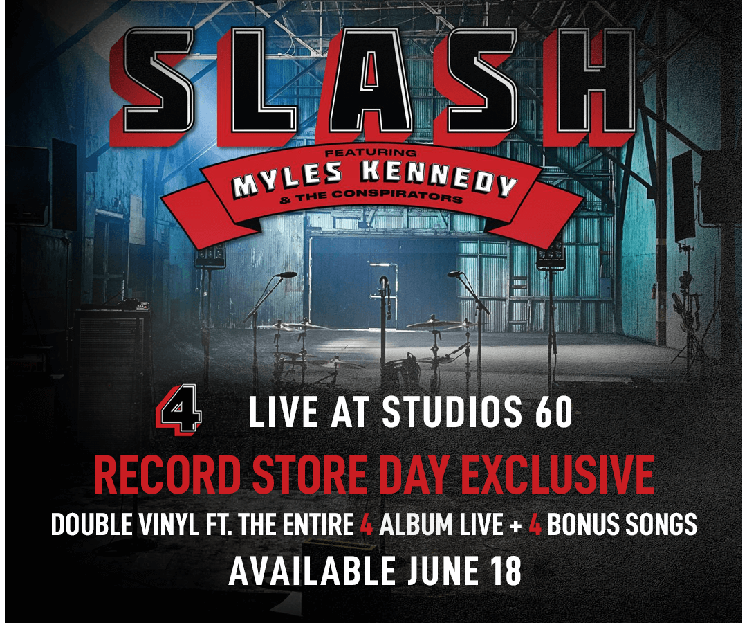 Slash to Support New Album with 2022 Tour Featuring Myles Kennedy and the  Conspirators - Audio Ink Radio