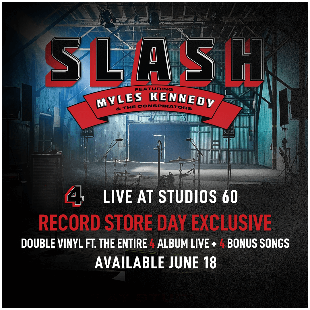 Slash Feat. Myles Kennedy and the Conspirators 'Living The Dream Tour' Live  DVD